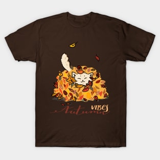 Autumn vibecat T-Shirt